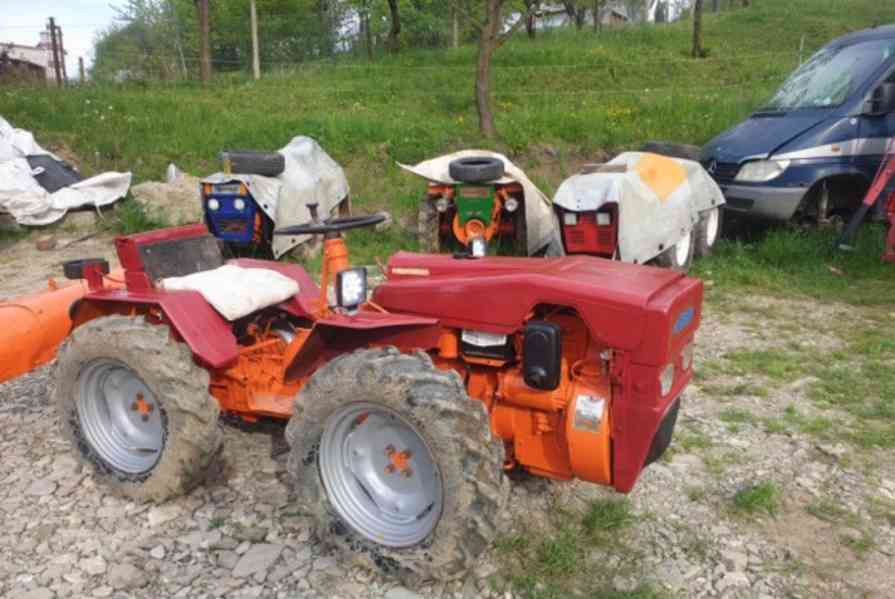 Kloubový traktor Pasquali 4x4 s frézou a vertikutátorem - foto 9
