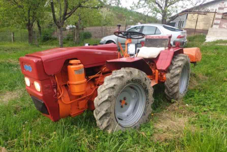 Kloubový traktor Pasquali 4x4 s frézou a vertikutátorem - foto 6