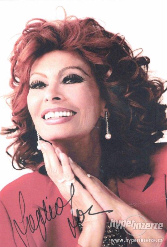 Sophia Loren autogram - foto 2