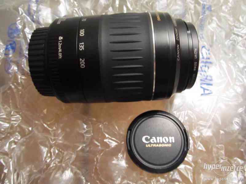Prodám Objektiv Canon EF  55-200 II USM + UV filtr - foto 2