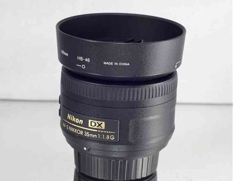 Nikon AF-S Nikkor 35 mm f/1.8 G **DX Pevný lens - foto 6