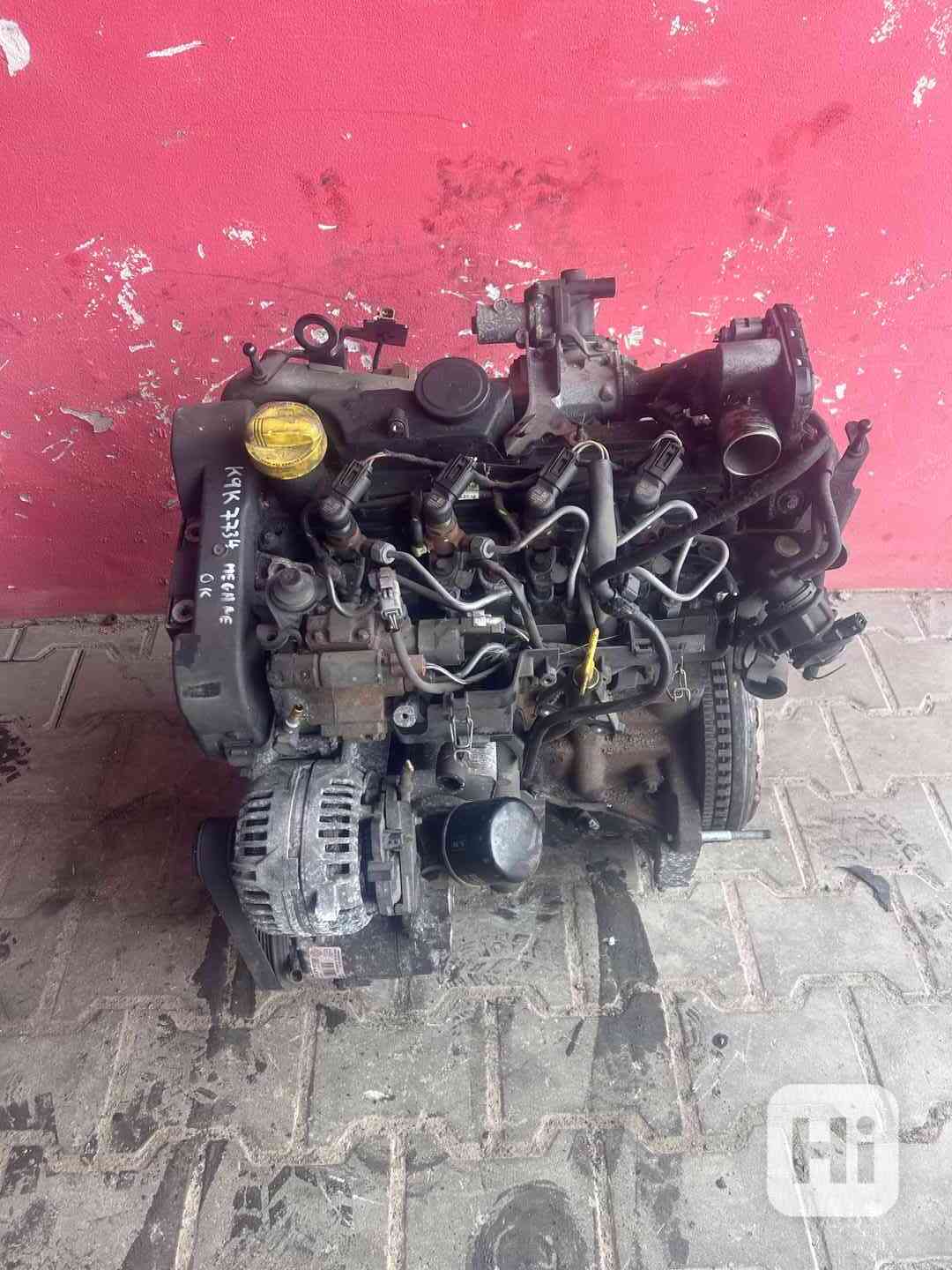 Motor 1,5 DCI 78KW K9K 77 Renault Megane kompletní - foto 1