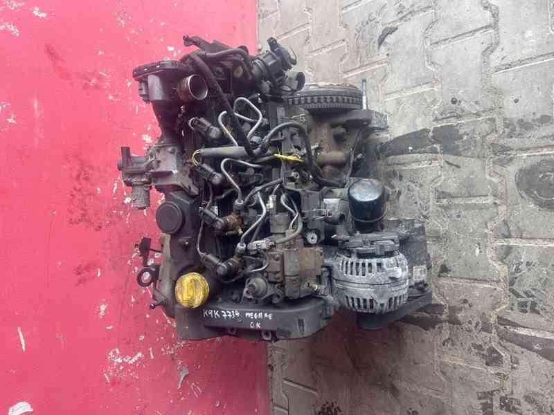 Motor 1,5 DCI 78KW K9K 77 Renault Megane kompletní - foto 1