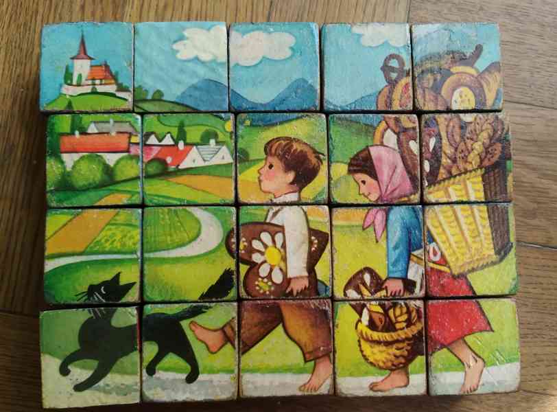 Retro kostky Jeníček a Mařenka, Kubašta  - foto 6