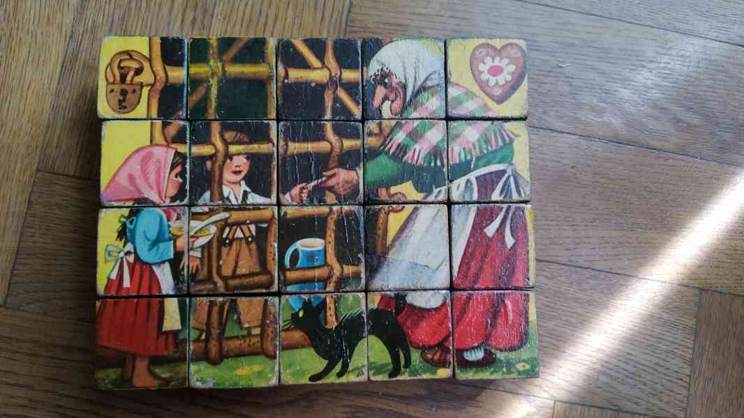 Retro kostky Jeníček a Mařenka, Kubašta  - foto 3