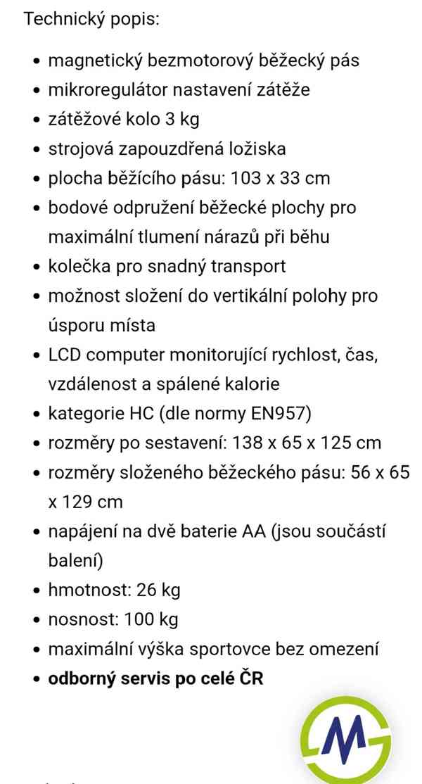 Bezmotorový běžecký pás Master - foto 10