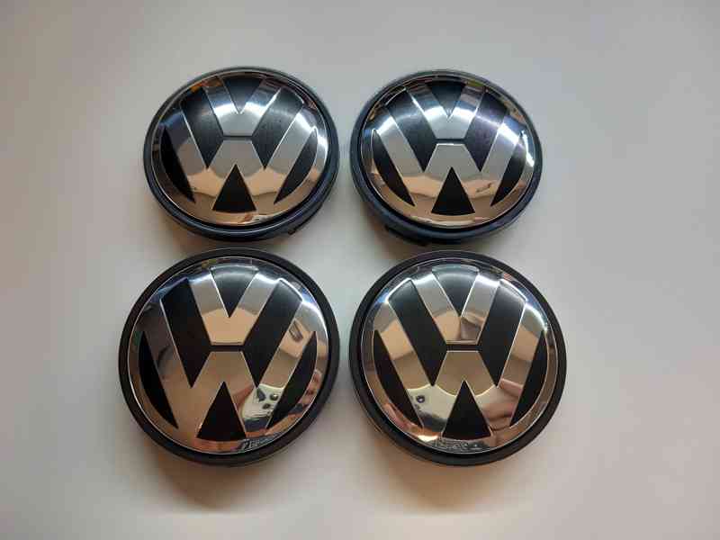 Středové krytky Vw, 56x52mm chrom logo - foto 6