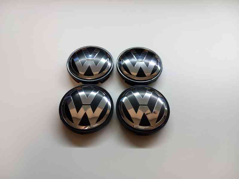 Středové krytky Vw, 56x52mm chrom logo - foto 10