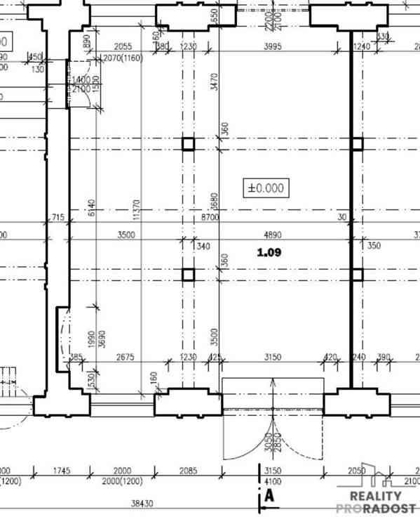 PRONÁJEM SKLADU - DÍLNY O VÝMĚŘE 102m2 v ADAST BLANSKO - foto 5