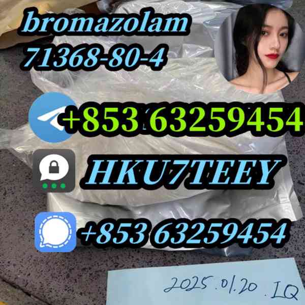 Bromazolam,71368-80-4,Reliable Supplier,(+853 63259454) - foto 2