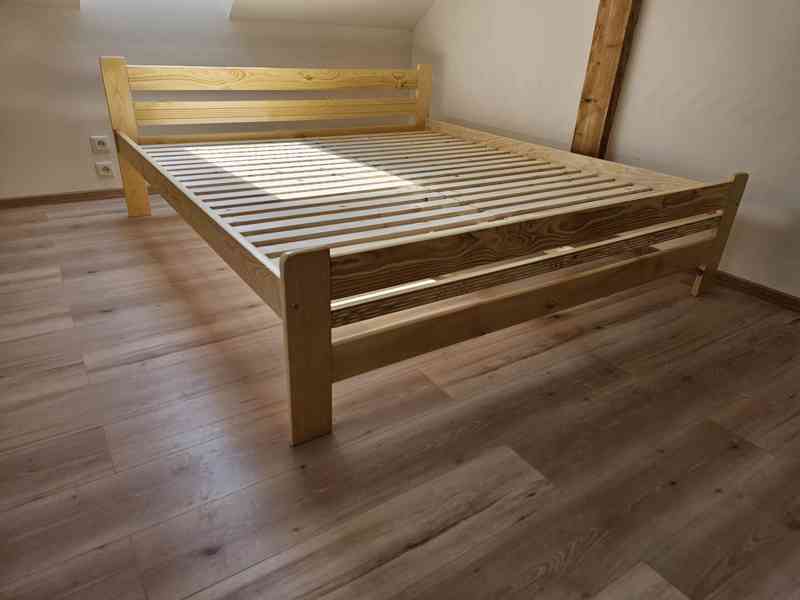 Prodám nové postele s roštem o velikosti 160x200cm - foto 3