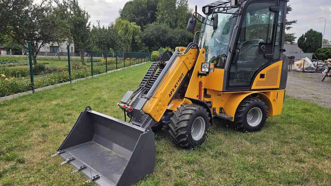 teleskopický kloubový nakladač, model K1100T, Perkins motor - foto 2