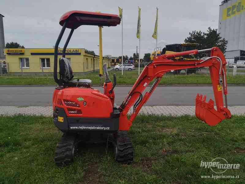 Bagr, minibagr, rypadlo, podkop Yanmar 16 - foto 3