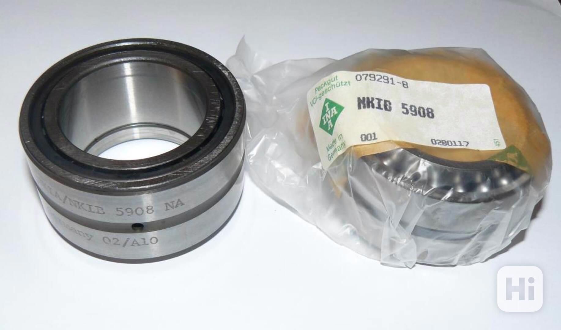 Ložisko jehlové NKIB 5908 INA kombinované (Německo) NOVÉ - foto 1