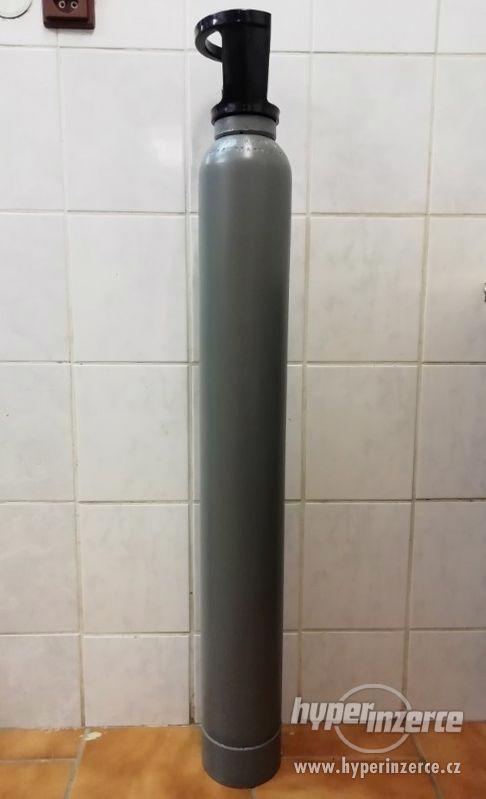 Tlaková lahev CO2 10 kg po ATESTU, PLNÁ + ZÁRUKA 2 ROKY - foto 1