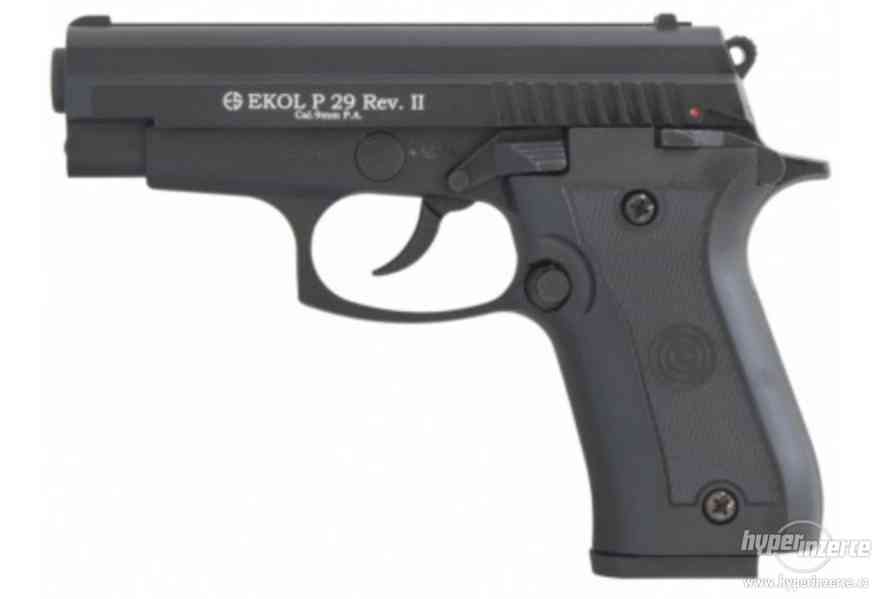 Plynová pistole Ekol P29 REV II černá cal.9mm - foto 1