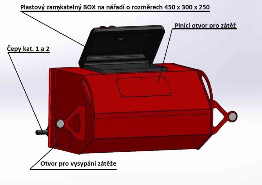 Box na nářadí a závaží - foto 2
