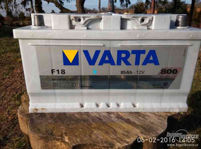 Prodám použitou autobaterii Varta Silver dynamic 85Ah 800A - foto 7