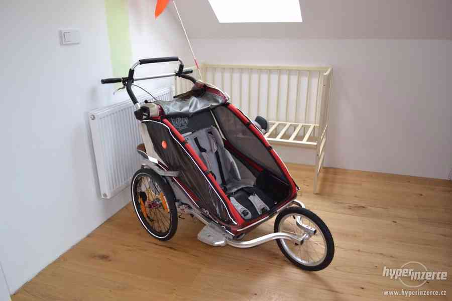 Chariot CX2 vozik za kolo, na běhání s miminkem - foto 1