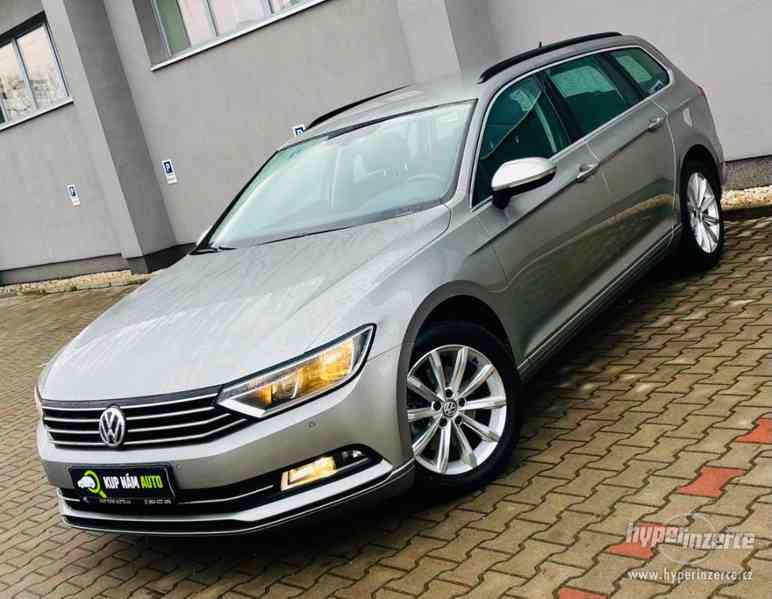 VW PASSAT B8 2.0 TDI 110KW, 2016, COMFORTLINE, ACC,1.MAJITEL - foto 1