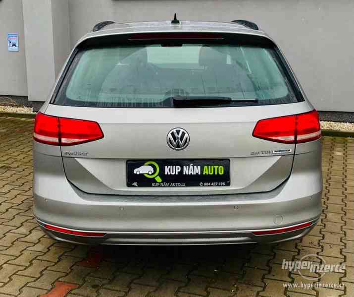 VW PASSAT B8 2.0 TDI 110KW, 2016, COMFORTLINE, ACC,1.MAJITEL - foto 5