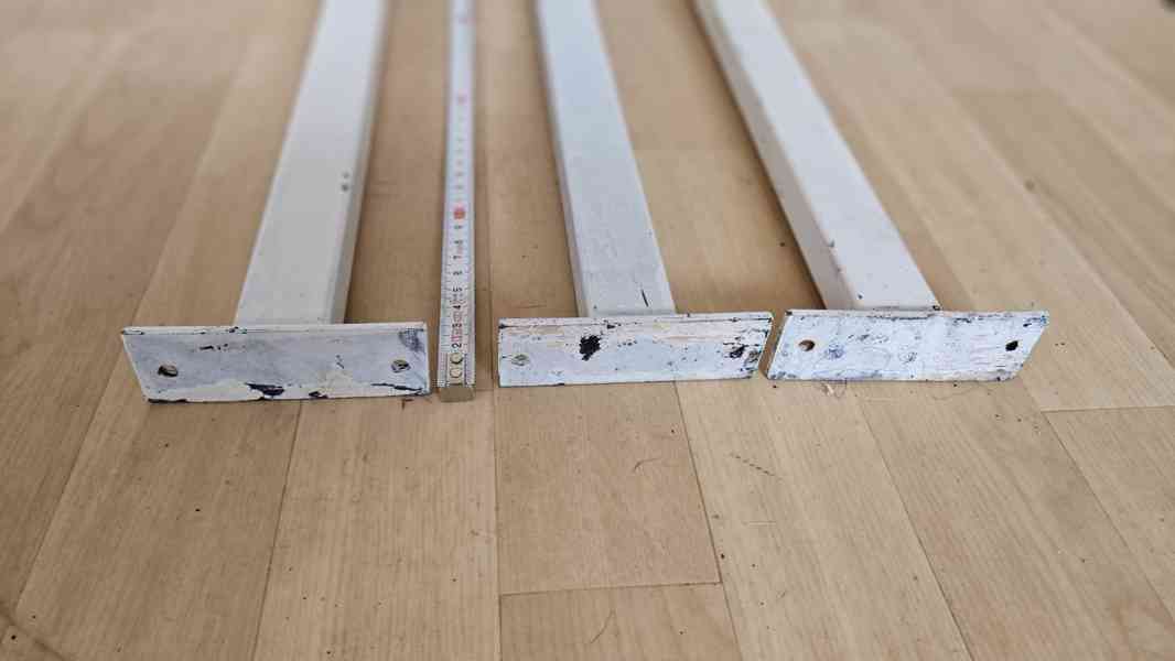 Ocelový jekl nejdelší je 160cm dlouhý, cena je za vše - foto 2