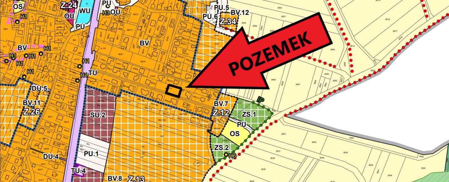 Prodej stavebního pozemku, 700 m2, Klenovice u Soběslavi - foto 8