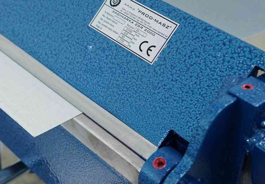 Ohýbačky plechů s magnety 2 metry pro pokrývačské práce - foto 8