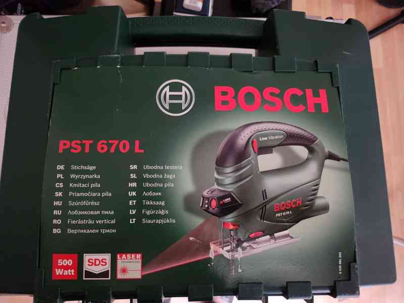 Přímočará pila Bosch PST 670 - foto 3