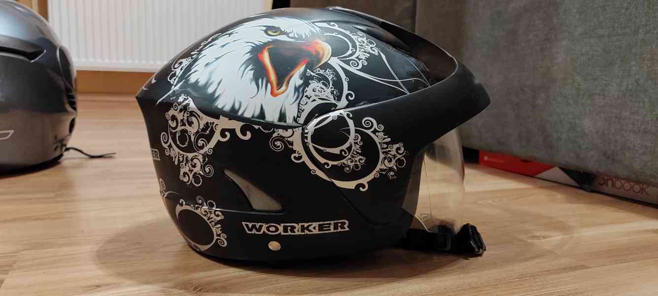otevřená helma Worker velikost 57-58 - foto 4