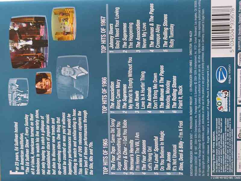DVD - ED SULLIVAN's ROCK 'N' ROLL CLASSIC - foto 2