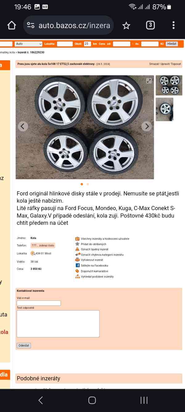 Alu kola elektrony Lité rafky disky - foto 4