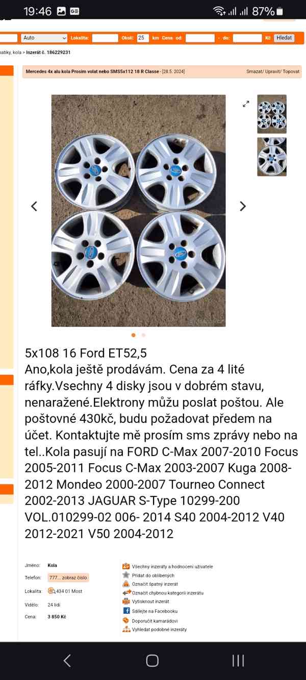 Alu kola elektrony Lité rafky disky - foto 5