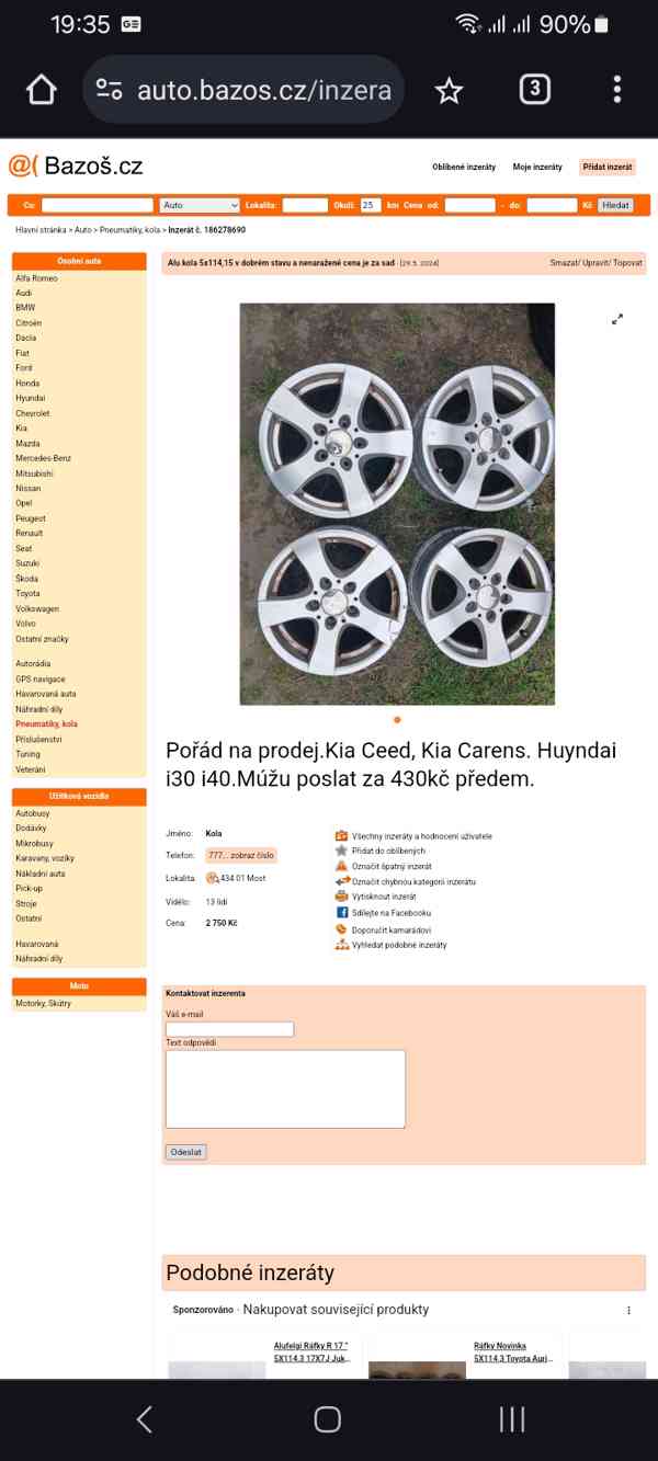 Alu kola elektrony Lité rafky disky - foto 1