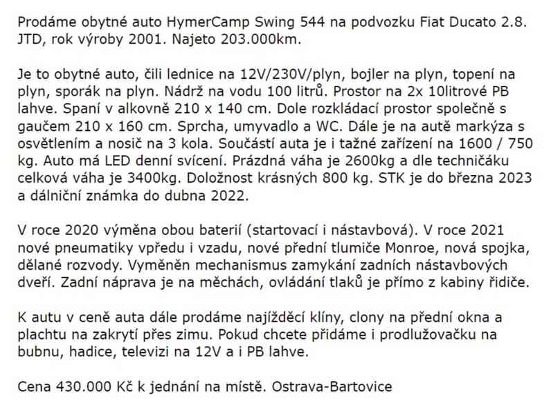 Hymer Camp Swing 544	 - foto 10