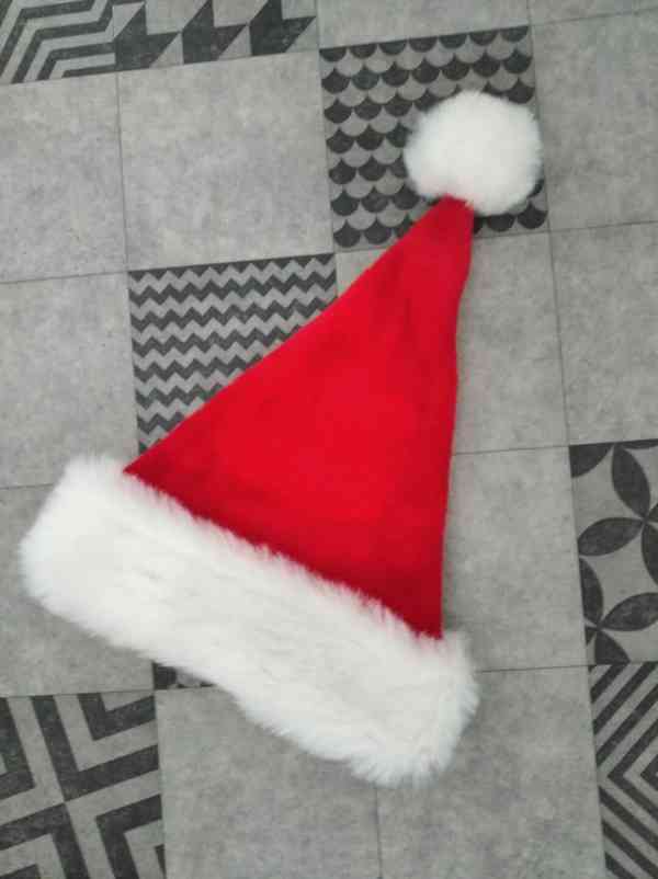Velká vánoční čepice, Santa Claus - pro dospělé  - foto 1