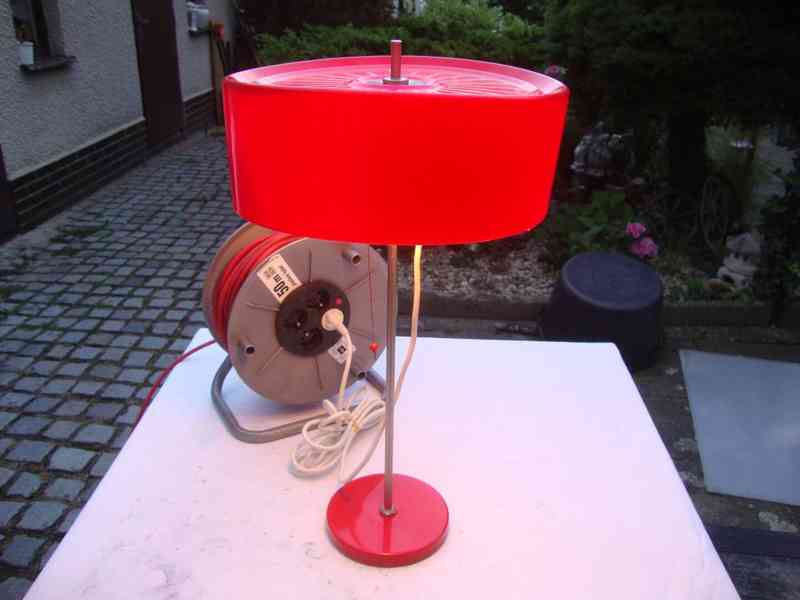 Retro stolní lampa lampička Typ 215-1201 Elektrosvit funkční - foto 12