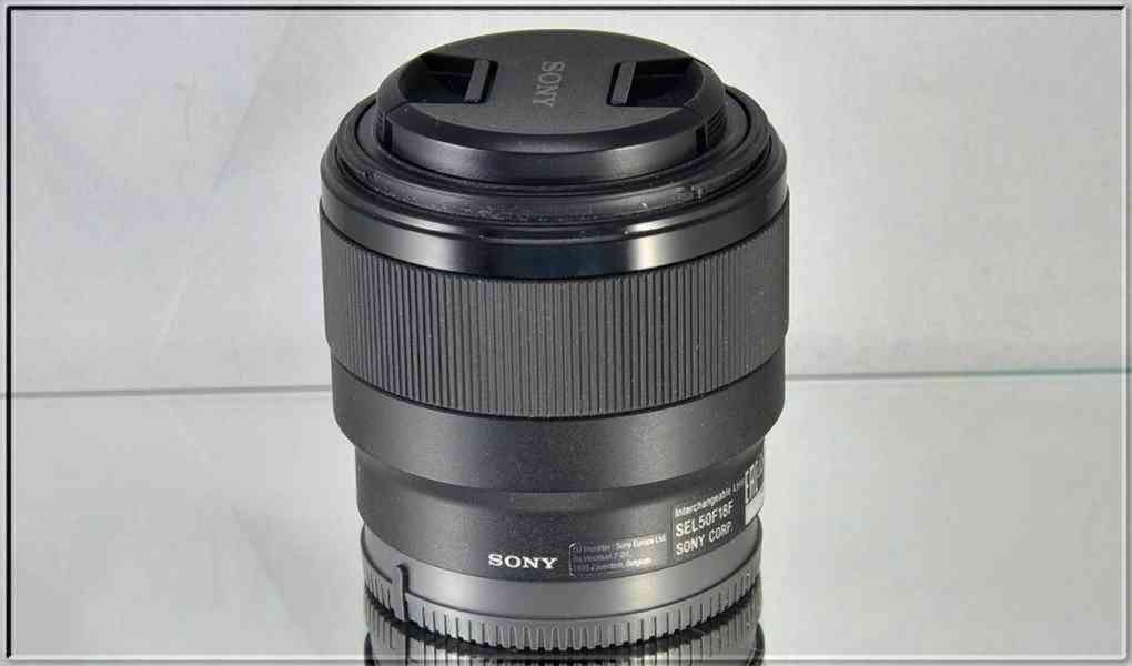 Sony FE 50mm f/1,8*Full-frame*Pevný*50mm, 1:1.8 lens*E mount - foto 5