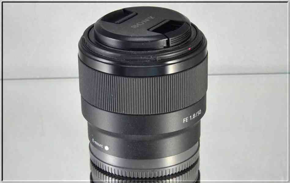 Sony FE 50mm f/1,8*Full-frame*Pevný*50mm, 1:1.8 lens*E mount - foto 6