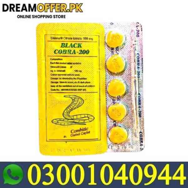 Black Cobra 200mg Tablets in Pakistan \ 03001040944