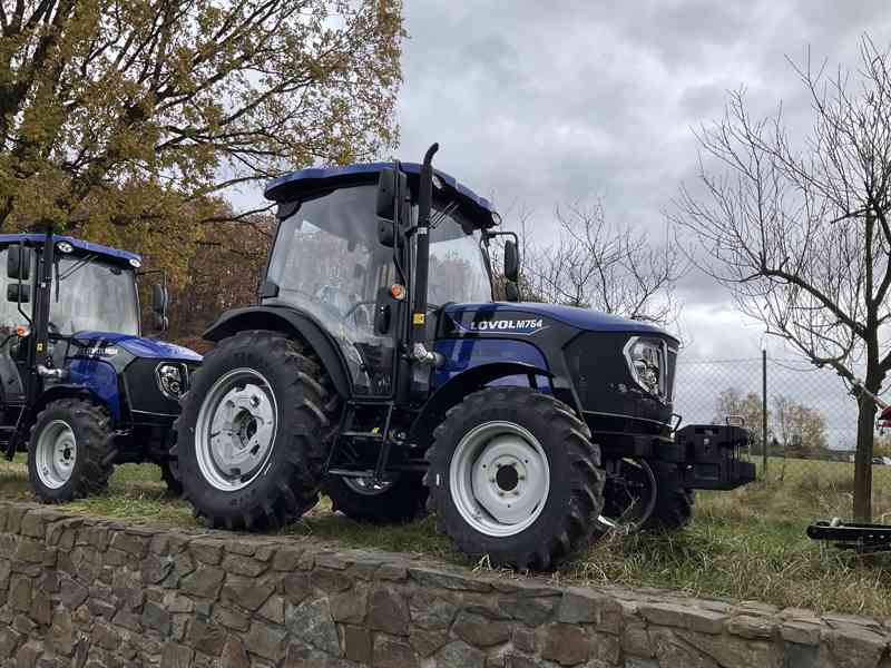 Traktor LOVOL M504, 50 koní, modrý s kabinou - foto 10