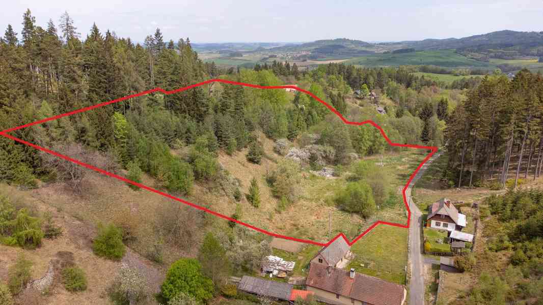 Prodej stavebního pozemku v Šimanově na Šumavě   - foto 6