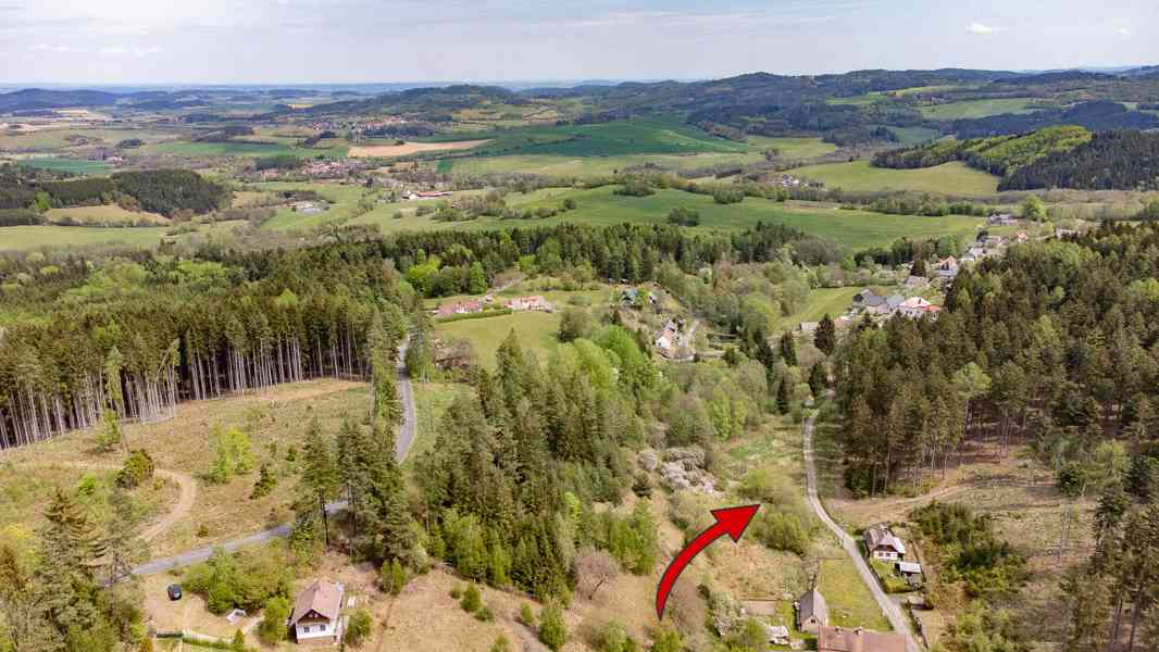 Prodej stavebního pozemku v Šimanově na Šumavě   - foto 9