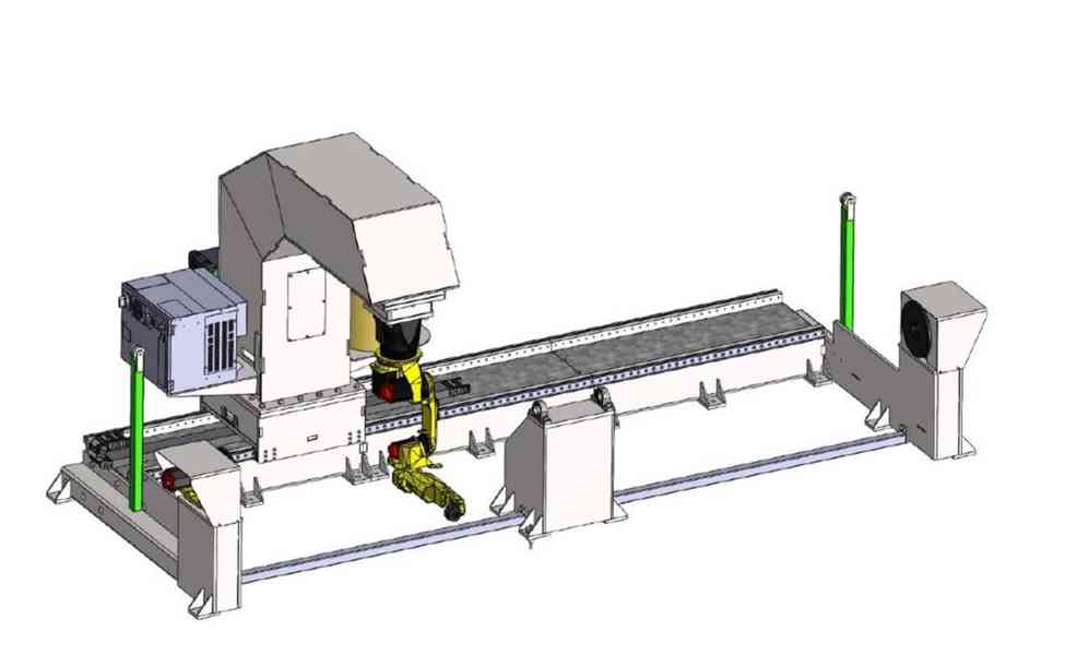 Robotizované svařovací pracoviště FANUC I 2000/1000/2 MIG/MA - foto 1