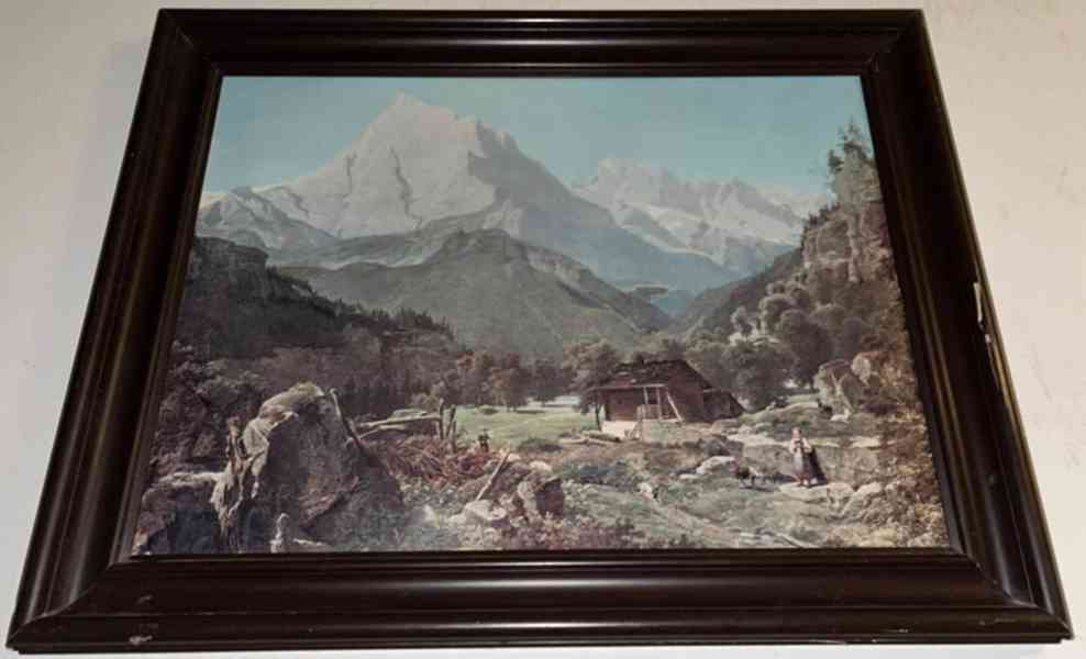 OBERLAND BERNESE - PORTTMANN WILHELM - REPRODUKCE - foto 7