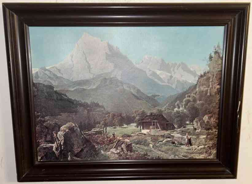 OBERLAND BERNESE - PORTTMANN WILHELM - REPRODUKCE - foto 1