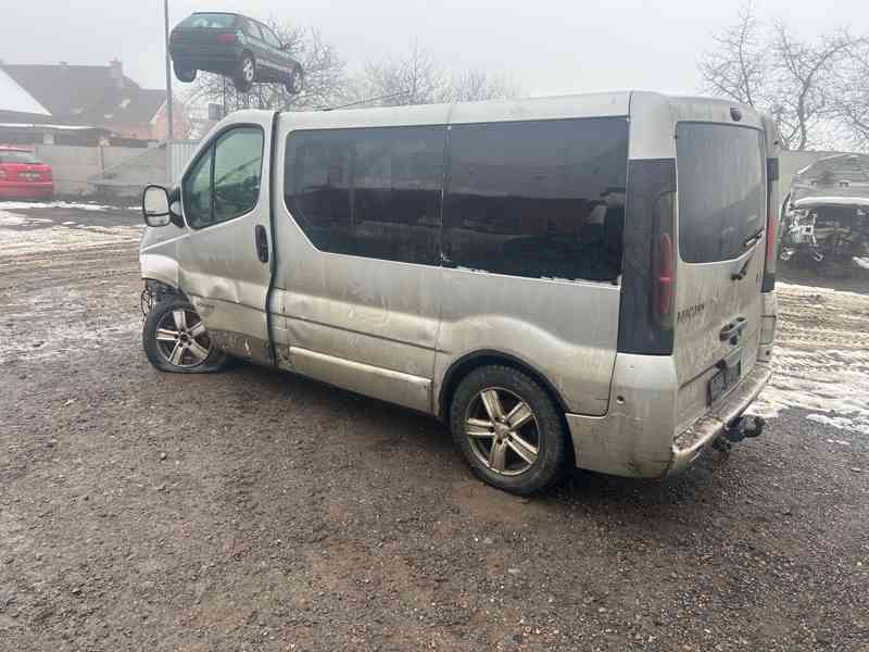 Renault Trafic 2,5DCI 99KW G9U B 7 prodám díly - foto 4