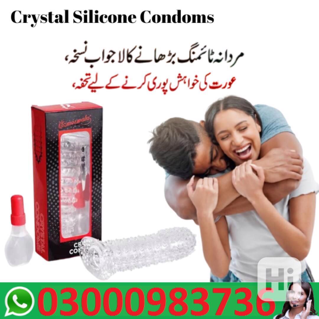 03000983736 (Premium Silicone Crystal Condom In Faisalabad ) - foto 1