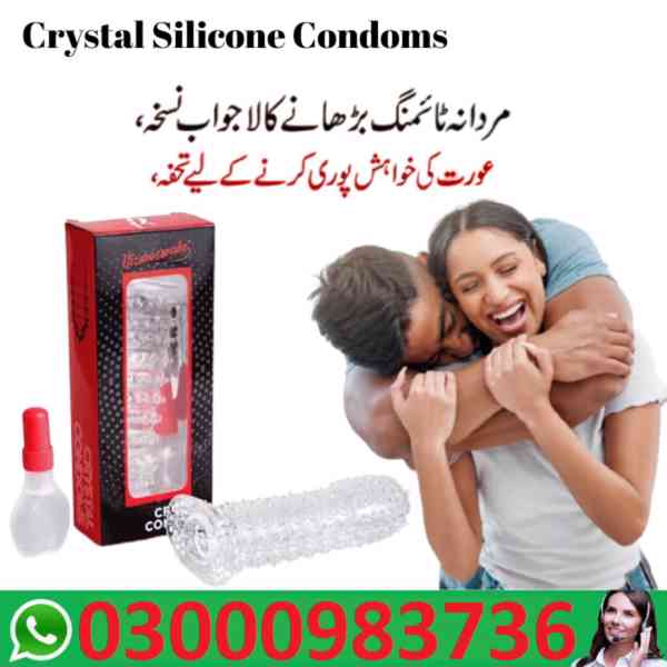 03000983736 (Premium Silicone Crystal Condom In Faisalabad ) - foto 1