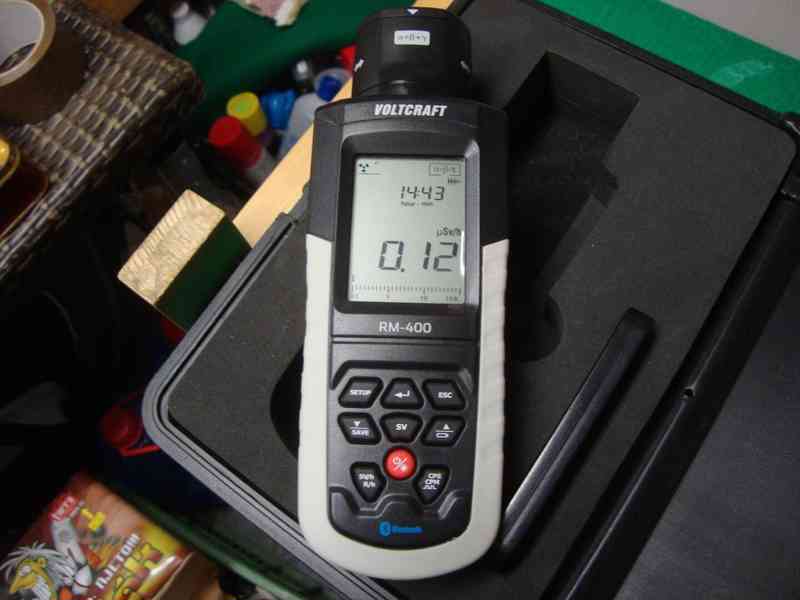 VOLTCRAFT RM-400 GEIGERŮV ČÍTAČ PRO KONTROLU RADIOAKTIVITY - foto 5
